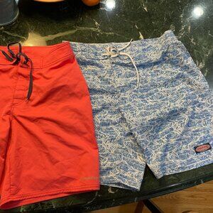 Men's Vineyard Vines Vintage Bathing Suits (Waist 34)